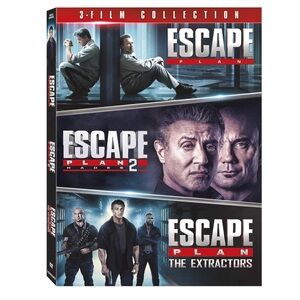 NEW SEALED / BOXED Escape Plan 3-Film Collection